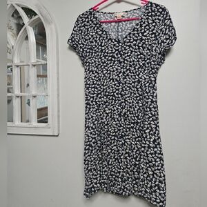 Band Of Gypsies Floral Print Button Down Dress